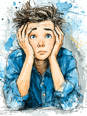 adolescent en souffrance