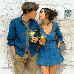ados amoureux