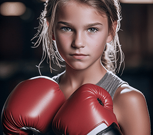 jeune boxeuse